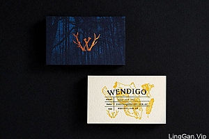 Wendigo影视制作机构名片设计