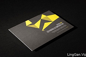 独具创意的黄色系商务名片案例分享