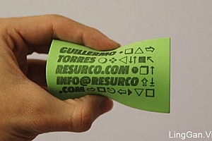 绿色系列名片设计欣赏