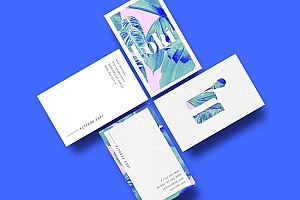 简约的LOKI时尚名片设计作品