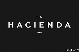 精美的La Hacienda墨西哥美食餐厅名片设计