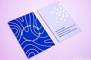 加拿大设计师Manon Louart个人时尚名片设计