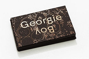 国外Georgie Boy花卉工作室名片设计