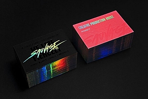 Sauvage.tv创意视听制作公司名片设计