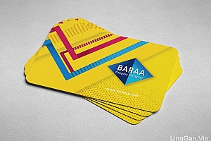 巴勒斯坦Baraa Awoor优秀名片作品