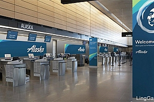 美国阿拉斯加航空公司再次更换LOGO