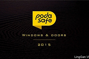 上海帛大(Podasafe)防弹门窗LOGO及VI形象- 灵感