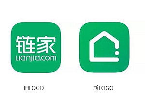 “链家”APP新LOGO:链接人与住的O2O入口- 灵感