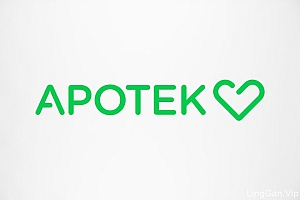 Apotek Hjärtat品牌便利店VI视觉形象设计- 灵感