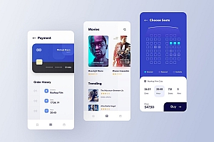 12款电影购票支付APP界面设计- 灵感