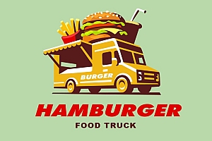 20款汉堡Logo标志设计作品- 灵感