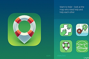 iOS手机APP Application icons图标设计- 灵感