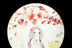 小女孩-插画- 灵感