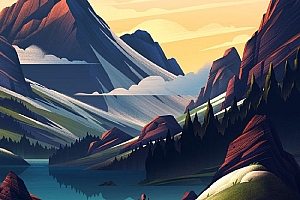 美国设计师Brian Miller场景插画设计- 灵感