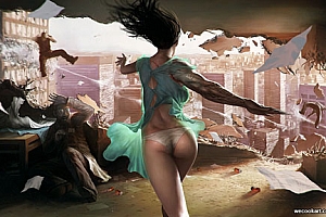 国外令人兴奋的战争科幻插画设计- 灵感