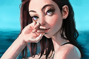 国外Marco Aurelio漂亮的女性人物插画设计- 灵感