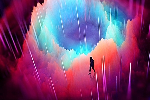 Starman主题数码艺术插画设计- 灵感