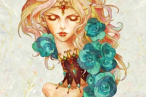19幅唯美性感的美女插画设计- 灵感