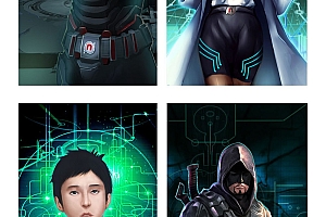 欧美风厚涂卡牌- 灵感