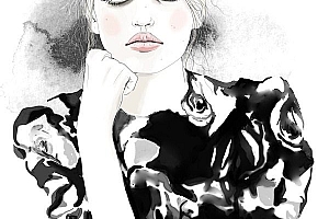 Tracy Turnbull淡雅的女孩人物插画设计- 灵感