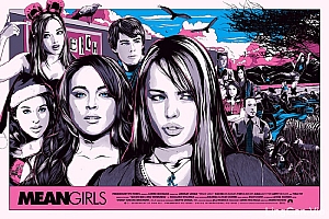 《Mean Girls》电影插画设计欣赏- 灵感