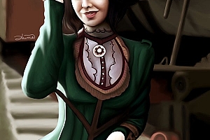 马来西亚Shima Farahani人物插画作品- 灵感