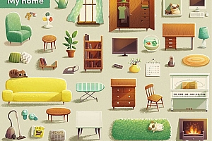 国外Alena Tkach幼教书籍插图设计- 灵感