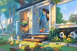 热爱生活!22款城市场景插画- 灵感
