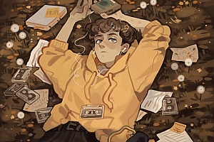 复古色调在插画中的表现- 灵感