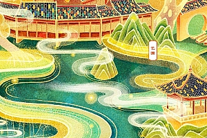 拾梦姑苏!中国风园林插图- 灵感