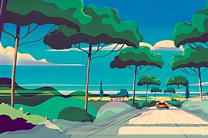 独特的吸引力!12款图形插画- 灵感