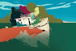 这样的广告插画一定能让客户心生好感- 灵感