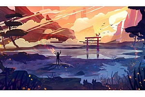 奇思妙想!20款景观概念插画- 灵感