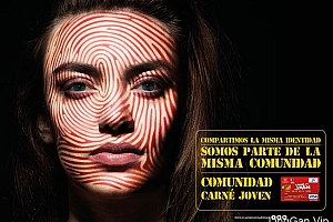 国外Caixa Joven银行青年卡系列创意广告设计- 灵感