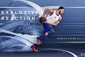 乔丹Jordan Super.Fly 5酷炫的运动鞋视觉设计- 灵感