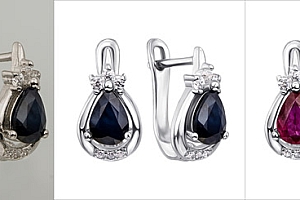 国外一组漂亮的珠宝PS修图前后效果对比图- 灵感