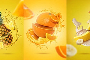 国外设计师Joao Paulo切水果平面视觉设计作品- 灵感