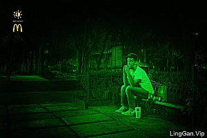 国外广告设计-麦当劳宣传广告:24小时营业- 灵感