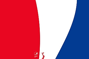 Pepsi Light百事轻怡运动主题极简平面广告- 灵感