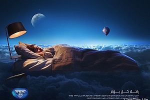 Spring Air弹簧床垫系列广告设计- 灵感