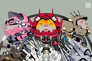 孙无力插画集欣赏(三)- 灵感